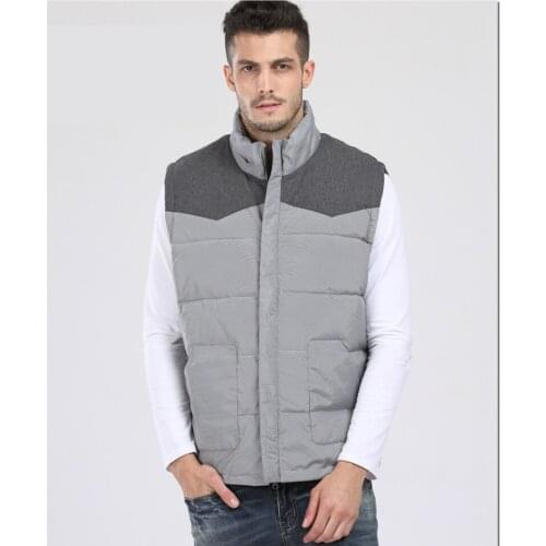 High quality super down vest Men jacket fashion warm winter worth money large man plus sizeXL-7XL 8XL9XL10XL11XL12XL13XL