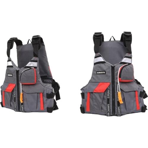 Outdoor Water Sports Swimming Adjustable Life Vest Boating Surfing Drifting Safety Protection Buoyancy Survival Suit Jacket