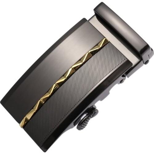 Genuine Mens Belt Head,Belt Buckle,Leisure Belt Head Business Accessories Automatic Buckle Width 3.5CM Luxury Fashion G125-0422