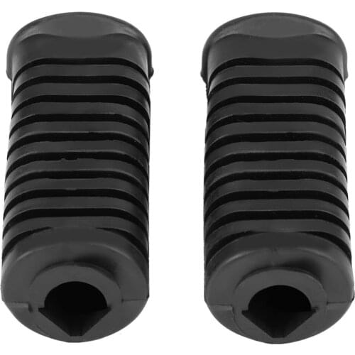 Motorcycle Front Foot pegs Plate Footrest Rubber Pad Grip Cover made of high quality rubber wear resistance fit for Honda 125cc
