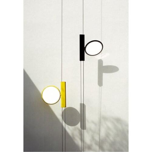 Post-Modern Pendant Lights Designer Slideable LED Hanging Lamp Nordic Living Room Bedroom Bedside Nordic Decor Home Pendant Lamp