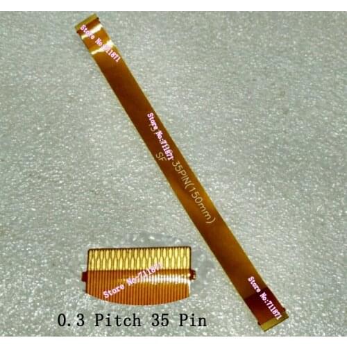 Gold plated Type A 0.3 Pitch 35P FPC Cable Line 150mm Spacing 0.3mm 35Pin Flexible Printed Circuit MIPI 35P FFC FPC Line Cable
