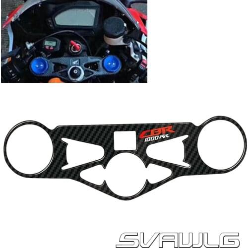 Triple Tree Top Clamp Upper Front End Sticker Pad For Honda CBR1000RR CBR 1000 RR 2008 2009 2010 2011 2012 2013 2014 2015 2016