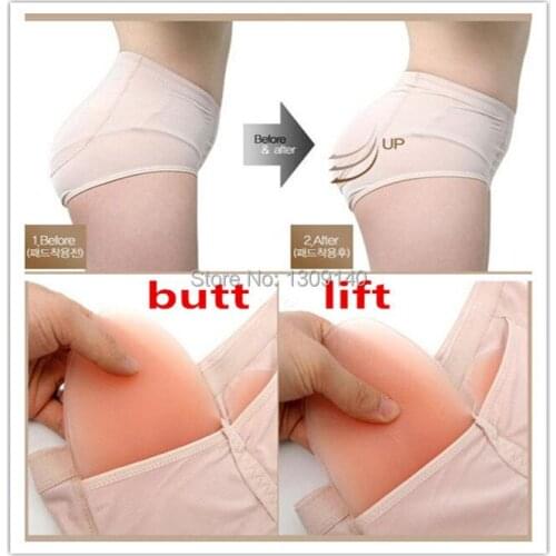 Women Padded Panties False Butt Lift With Silicone Pads Removable Hip And Butt Enhancer Fake Ass Free Shipping