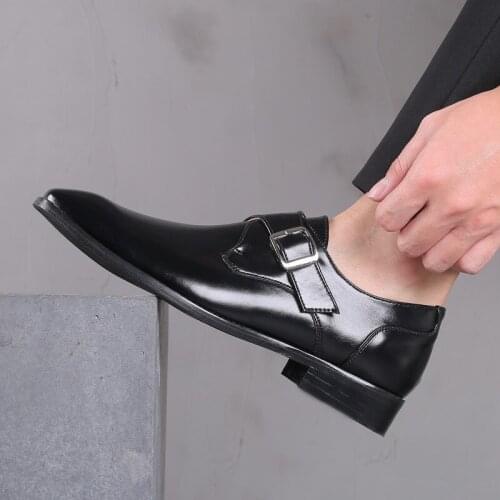 Men Shoes 47 48 Handmade Man Business Shoes Loafer Men Leather Formal Shoes Man Classic Brown Black Mens Dress Shoes Loafers