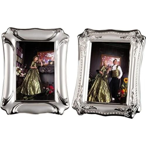 High Grade Luxury Silver Plated Metal Photo Frame Picture Frames MPF046