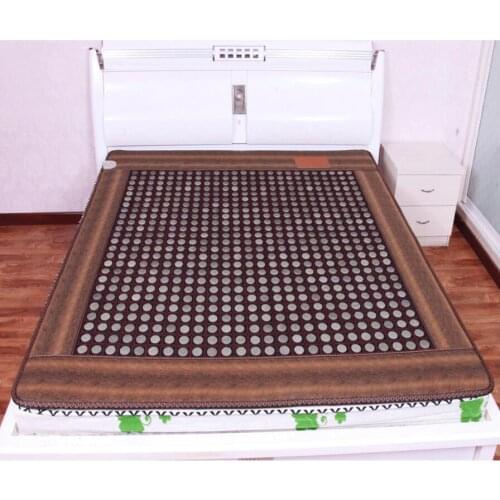 High quality Double temperature-controlled tommatine mattress far-infrared heat of the stone mattress of health physiotherapy