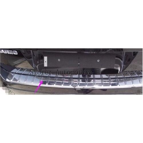 Rear Door Trunk Gate Bumper Protector Guard Plate For 2011 2012 2013 2014 2015 for VW for Volkswagon Touareg