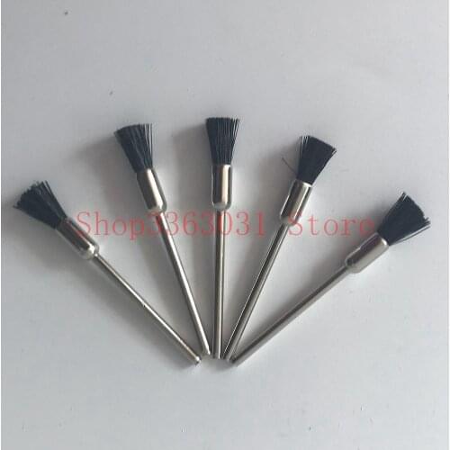 100PCS/BAG Black Bristle Wheels Brush Buffing Polishing Brush Wheel for Rotary tools