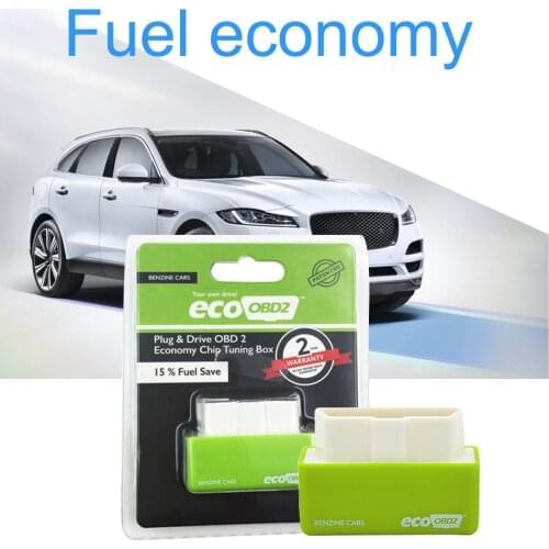 15% Fuel Save ECO OBD2 Economy Fuel Fit Box Chip For Vehicles Fuel Performance Chip Tuning Box Plug & Drive OBDII Interface Fit