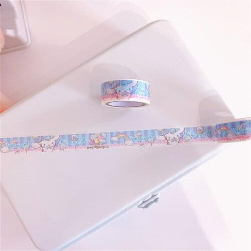 2pcs/lot Cute Cartoon Washi tapes Decoration Washi Tape DIY Planner Diary Scrapbooking Masking Tape