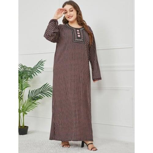 African Dresses For Women Abaya Dubai Kaftan Turkey Islam Muslim Hijab Long Sleeve Dress Robe Longue Femme Musulmane Vestidos