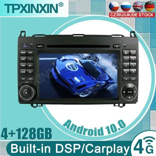 DSP 4GB 2 din Car Radio GPS Stereo for Mercedes Sprinter W906 Benz B200 A B Class W169 W245 Viano VitoW639 Multimeida Navigation