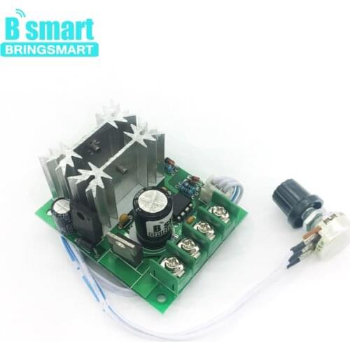 Bringsmart CCM6C PWM 12V DC Motor Speed Controller Stepless Speed Regulating Switch Controller for Mini DC Brush Motor