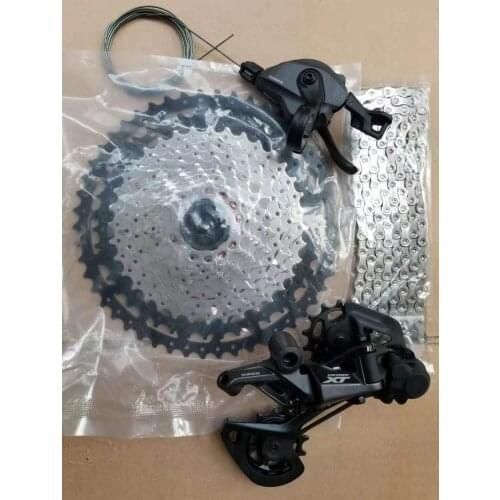 DEORE XT M8100 groupset 12s MTB bicycle bike Trigger Shifter + rear derailleur + YBN chain + skilful cassette 11-50T