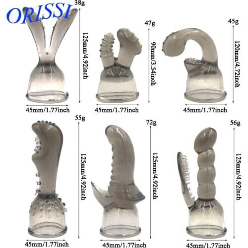 ORISSI AV Rod Head Cap G-spot Stimulate Vibrator Accessories Magic Wand Attachment Sex Products Adult Sex Toys for Women