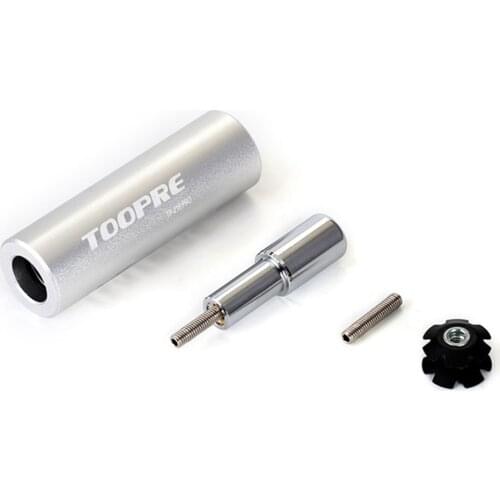 Bicycle Fork Threadless Headset Star Nut Install Tool Expansion Sleeve Setting Installer Driver For 1 1/8" 28.6 Fork Steerer Kit