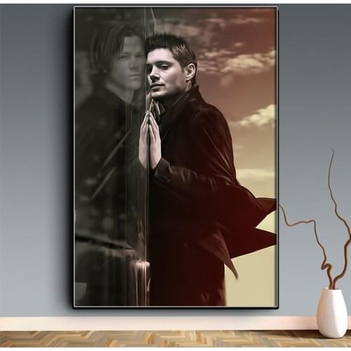 Supernatural 5d diamond painting full square/round diamond crystal mosaic picture 5d diy diamond embroidery man