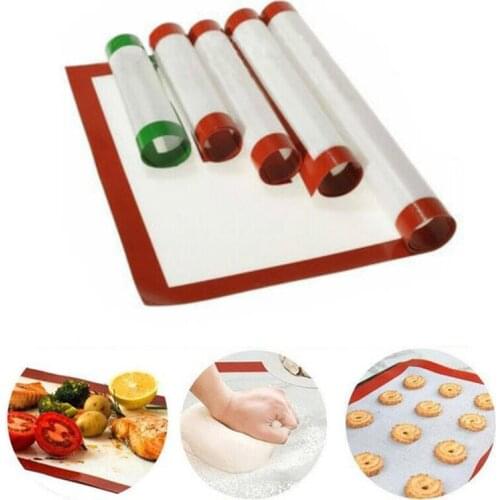 Baking Mat Non-Stick Silicone Pad Sheet Bakeware pastry Tools Rolling Dough Mat for Cake Cookie Macaron