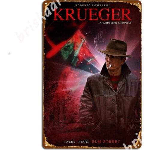 Krueger Series Poster Metal Signs Cinema Living Room create Poster Cave pub Tin sign Posters