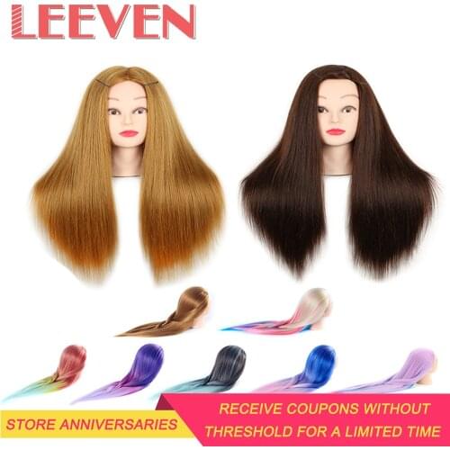 26inch Professional Blonde hairdressing dolls head Female Mannequin Hairdressing Styling Training Head quality Mannequin Head