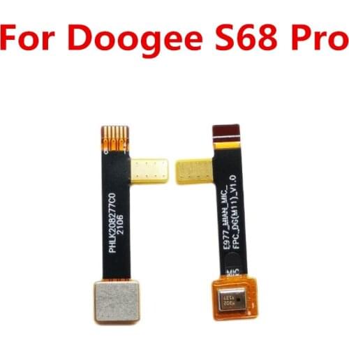 New Original Doogee S68 Pro Phone Microphone FPC Flex Cable Assembly For Doogee S68 Mic FPC Cable Phone Accessories
