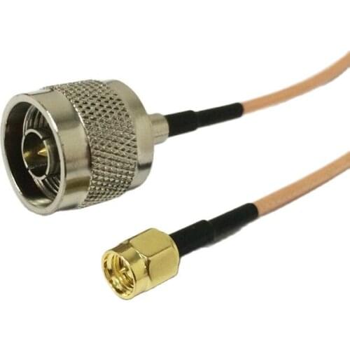 New Modem Extension Cable SMA Male plug To N Male plug Connector RG316 Coaxial Cable 15CM 6" Adapter RF Pigtail