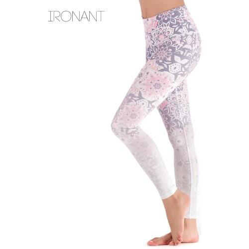 Butt Lift High-Rise Sexy Yoga Pants Women Body Building Sports Leggings Female Fashion Floral Print Fitness Pants women
