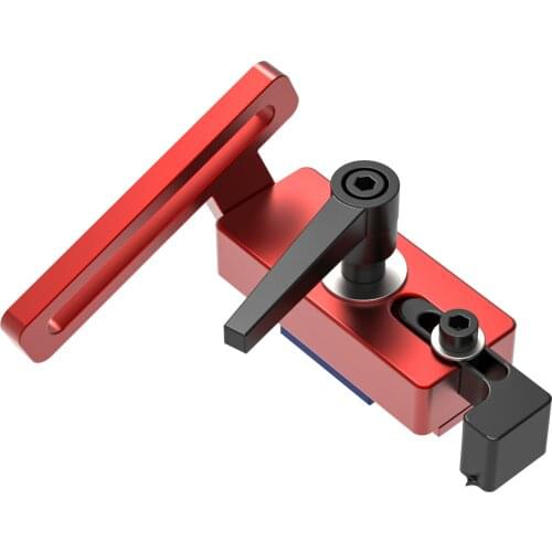 Woodworking T-track T-slot Miter Track Stop Doweling Fixture Drill Guide Locator For 45mm T-track DIY Manual