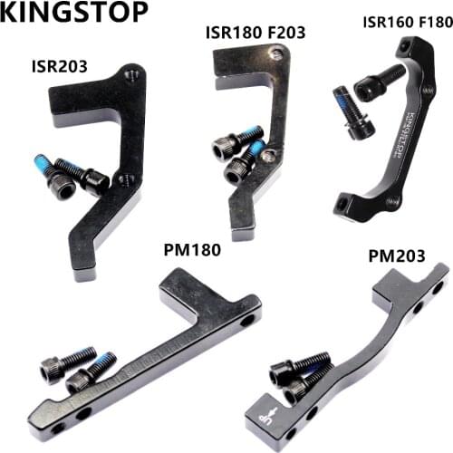 Bike bicycle disc brake rotor adapter adaptor PM brake caliper 180mm 203mm rotor and IS brake caliper F180mm F203mm rotor
