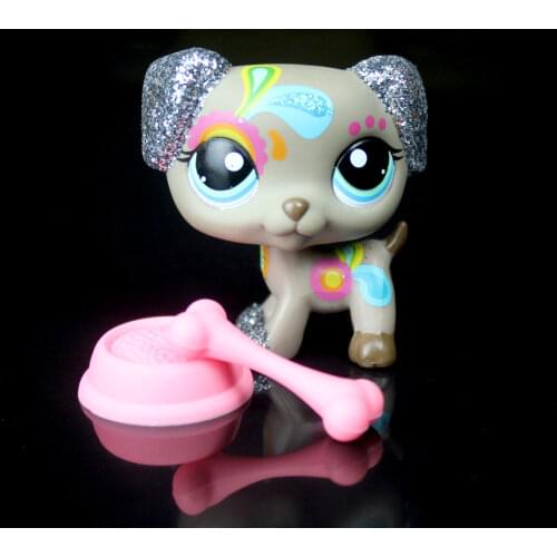 YASMINE Pet Shop Sparkle Dalmatian Dog Puppy Rescue Tails Accessories lps #2344