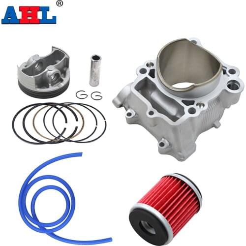 AHL Motorcycle Engine Parts For YAMAHA WR250F YZ250F 2001-2013 77mm Air Cylinder Block & Piston Kit & Head & Oil Filter Kit