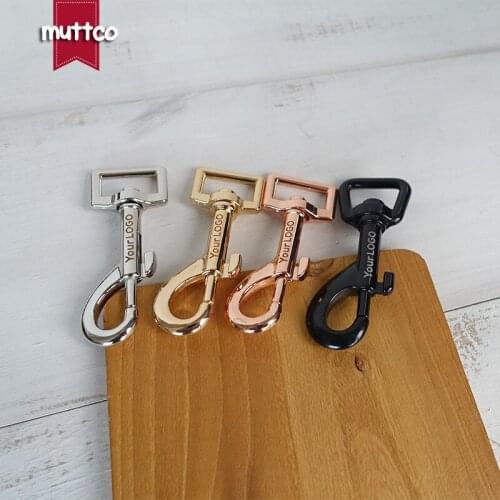 20pcs/lot Engraved buckle, We provide laser engraving service customize LOGO 20mm dog clip hook 4 colors