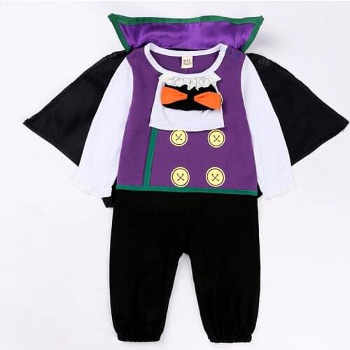 2020 Halloween suit lovely Baby Jumpsuit Vampire Cosplay Costumes Kawaii ha clothes