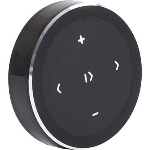 Wireless Bluetooth Remote Control Car Steering Wheel Motorcycle Bike Handlebar Media Button For IOS Android Phone Car Kit