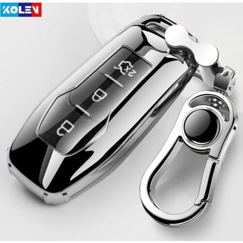 Soft TPU Car Remote Key Case Full Cover For Ford MK3 MK4 MK5 Fiesta Ecosport Kuga Explorer Edge Mustang 3 4 ST Mondeo Key Holder