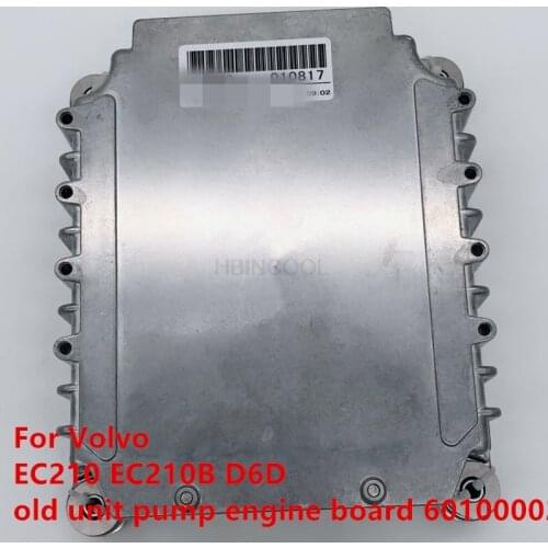For Volvo excavator EC210 EC210B D6D old unit pump engine board 60100002 high quality excavator accessories free mail
