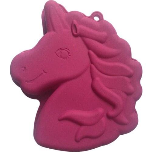 Single My Little Cooking Dish Silica Gel Fragrance Mode Unicorn Cake Mold XG232