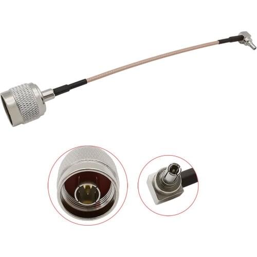 N Male to CRC9 Male Plug Right Angle RG316 Cable Pigtail RF Coaxial Connector 10cm 15cm 20cm 25cm 30cm 50cm