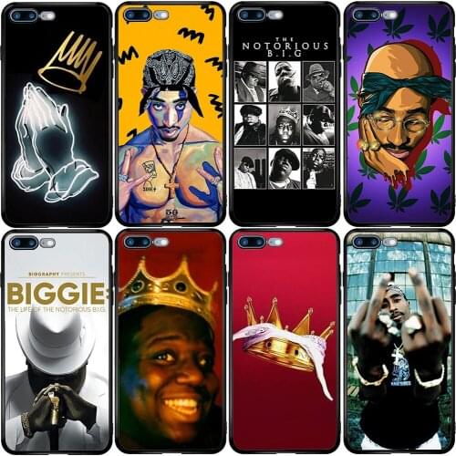 Phone Case for Samsung Note 8 9 10 S6 S7 S8 S9 S10E S11 S20 Ultra Lite Plus Edge Pro Lite 2pac Tupac And Biggie