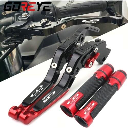 With CB 650R LOGO Motorcycle CNC Brake Clutch Levers Fit For Honda CB650R 2019-2020 CB650R CB 650 R 2014 2015 2016 2017