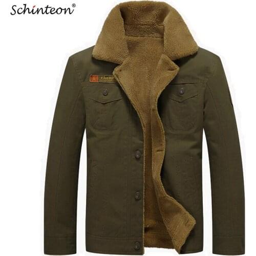 Schinteon Men's Jackets Parkas