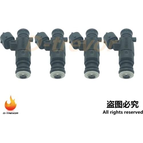 4PCS OEM 0280156237 Fuel Injector Nozzle for 1990-2015 Volkswagen SANTANA 3000 passat B5 2.0L L4 0280156238