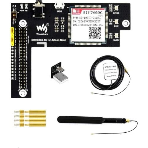 4G Network Communication Internet GSM/GPRS/GNSS GPS Satellite Positioning Module for Jetson Nano Developer Kit , Voice Calls