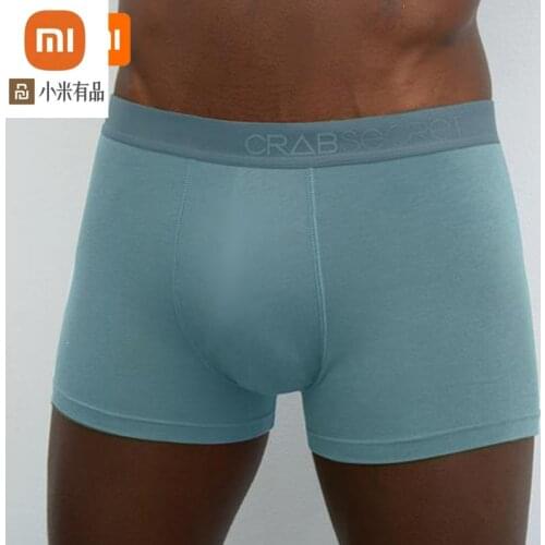 6 colors youpin youpin mens underwear modal cotton antibacterial sexy mid-waist antibacterial panties boxer shorts high quality