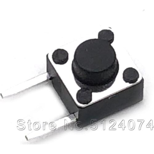 6x6x5MM 6*6*5 push button/micro switch side pin 2pin touch switch copper touch