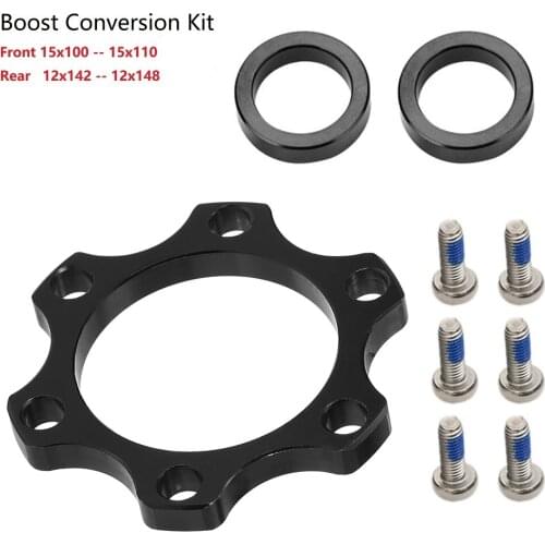 Bicycle Boost Hub Adapter Front 100x15 to 110x15 Rear142x12 to 148x12 to148 Boost Hub Space Bicycle Boost Adapter Conversion Kit
