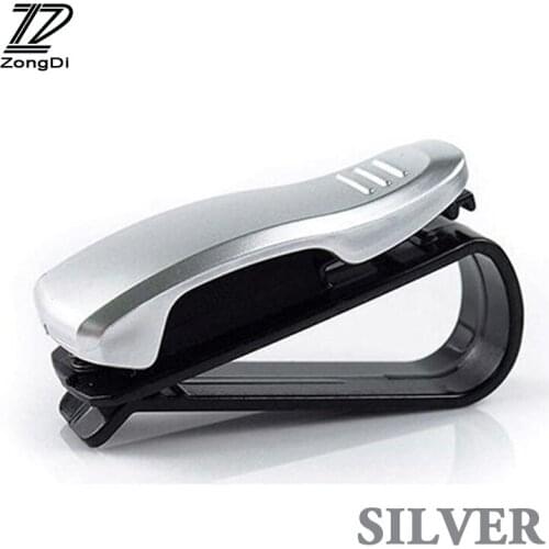 ZD 1Pc car glasses folder S-type Glasses / Paper clip for Nissan qashqai Opel astra h j Toyota corolla Ford focus 2 accessories