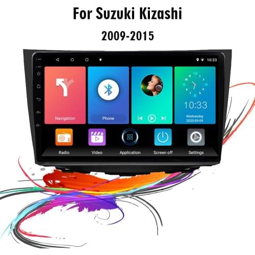 Eastereggs For Suzuki Kizashi 2009 - 2015 9 inch 2 Din Android 8.1 Car Multimedia player Car Radio GPS Navigation BT WIFI