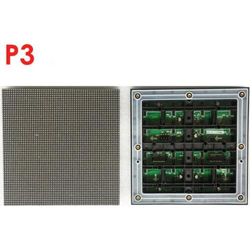 Free shipping high quality high brightness p3 64x64 led module outdoor, hub75 smd1921 waterproof led video panel module